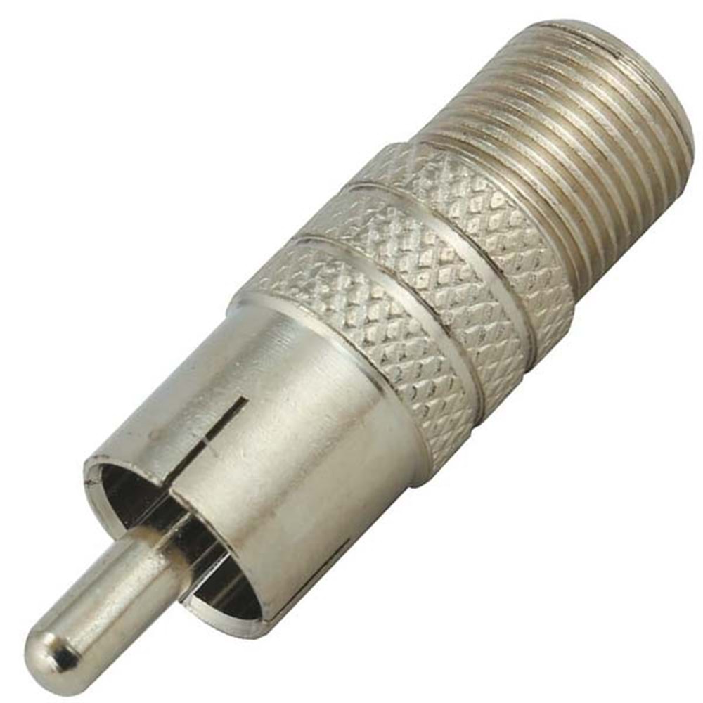 F Konnektör Dişi/Rca Erkek Konnektör 180015