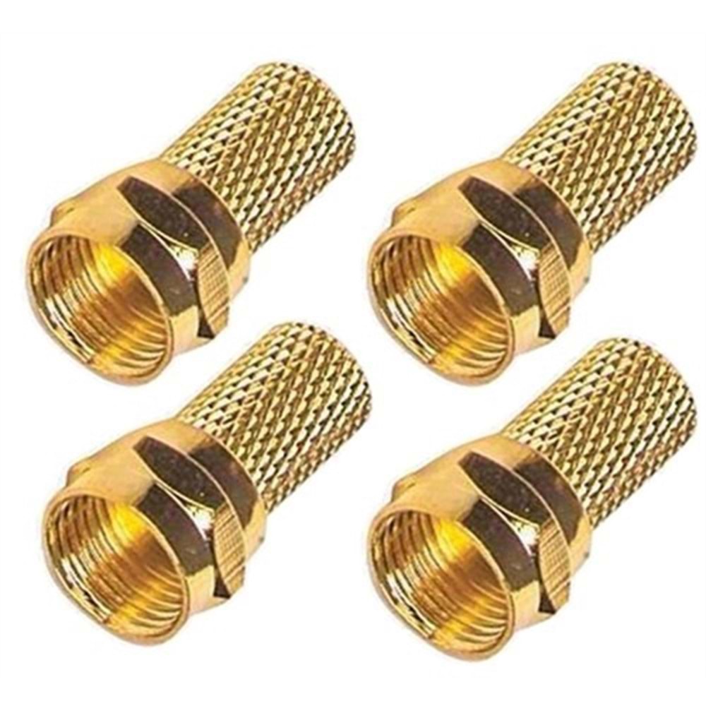 100 ADET ALTIN RENGİ GOLD F KONNEKTÖR 180036