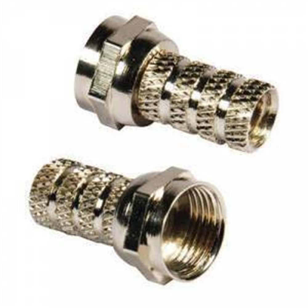 F Konnektör RG59 Mini İnce 1 Adet 180081