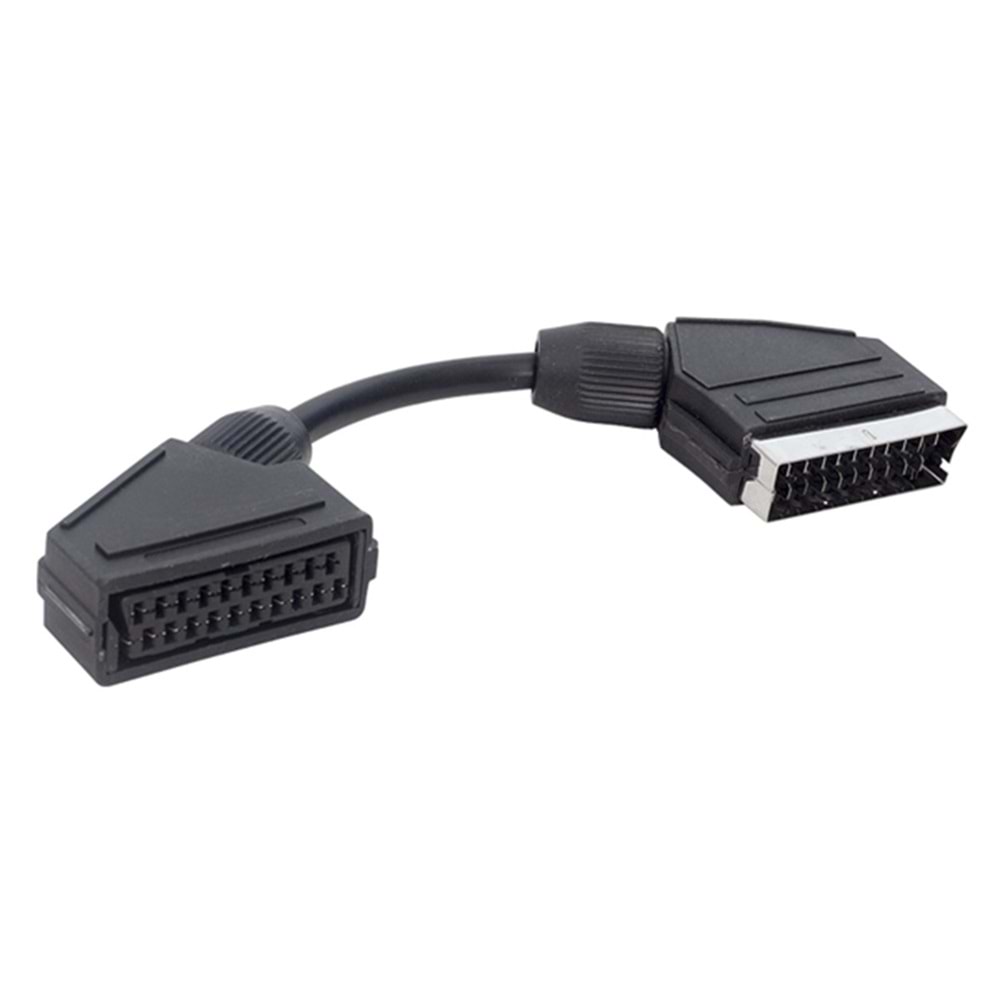 Scart Scart Erkek-Dişi Ara Kablo 20 Cm 244017