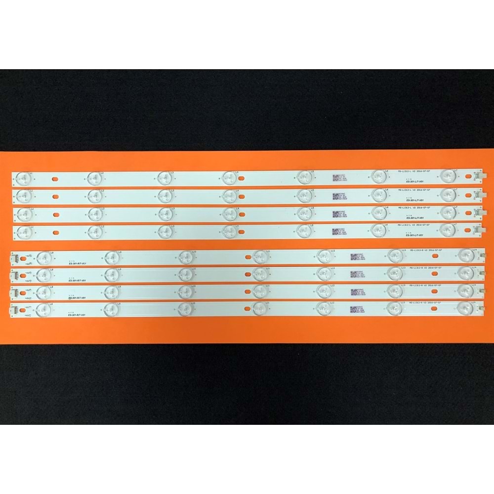 Sunny Tv LED BAR 8 li takım uyumlu tv kodları A4 192-196LM 6.2-6.4V 0X WR , 18MC200D6BH0100087301189 SN055LDU851-2H CX550DLEDM 35369 35370 284108-A8