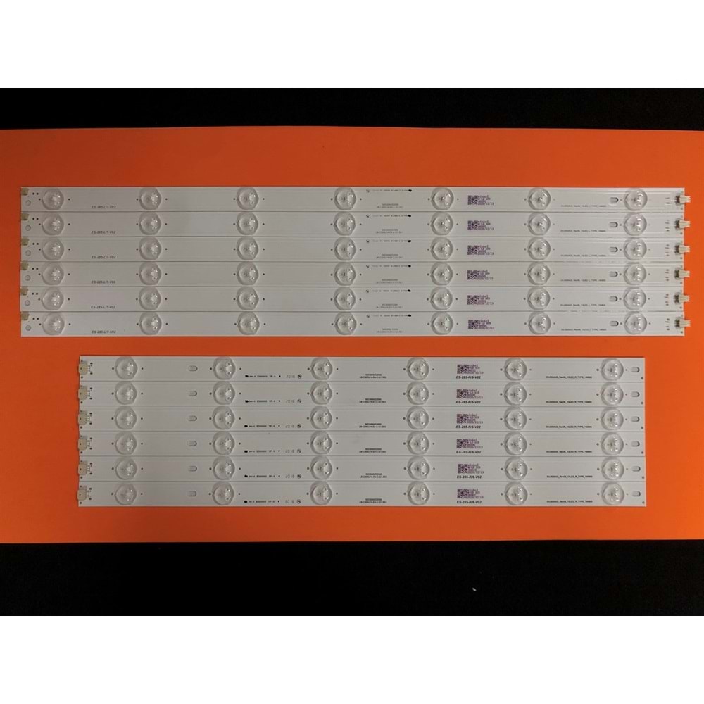 Sunny Tv LED BAR 12 li takım 6x45,7 cm 6x53,9 cm uyumlu tv kodları SVJ500A33 _ REV06 _ 13LED_L_TYPE_140805 - 50D3000/D2000 284113-A13