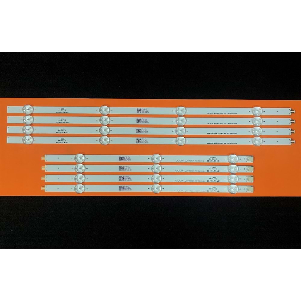 Arçelik Beko Grundig Tv LED BAR 8 li takım 4x36 cm 4x49 cm uyumlu tv kodları A43L 8740 5B A43L 8752 5S, A43L 8740 5B A43L 8752 5S, 43 VLX 7730 SP, B43L 8752 5S 284114-C12