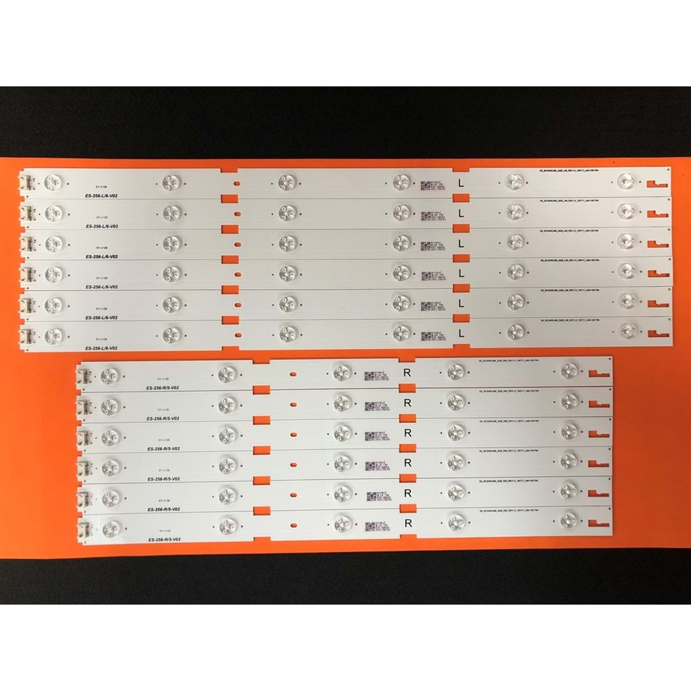 Arçelik Beko Grundig Tv LED BAR 12 li takım 6x44,6 cm 6x54 cm uyumlu tv kodları C050A0-15, A49L 6532 4B2 49 VLE 5537 BG, ARÇELİK A49L 5531 4B2, GRUNDIG TORONTO 49 CLE 6645 AL, LC490DUY 284116-C4