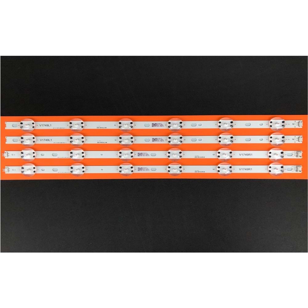 LG Tv LED BAR 49 inç 4 lü takım 2x51,6cm 2x50,9cm uyumlu tv kodları 49UJ651 , 49UJ670V , 49UJ6565 , 49UV340C 6916L-2863B,49UJ651V-ZA 49UJ701V LC490DGG FK M4 , LC490DGG(FK)(MD) 284138-B13