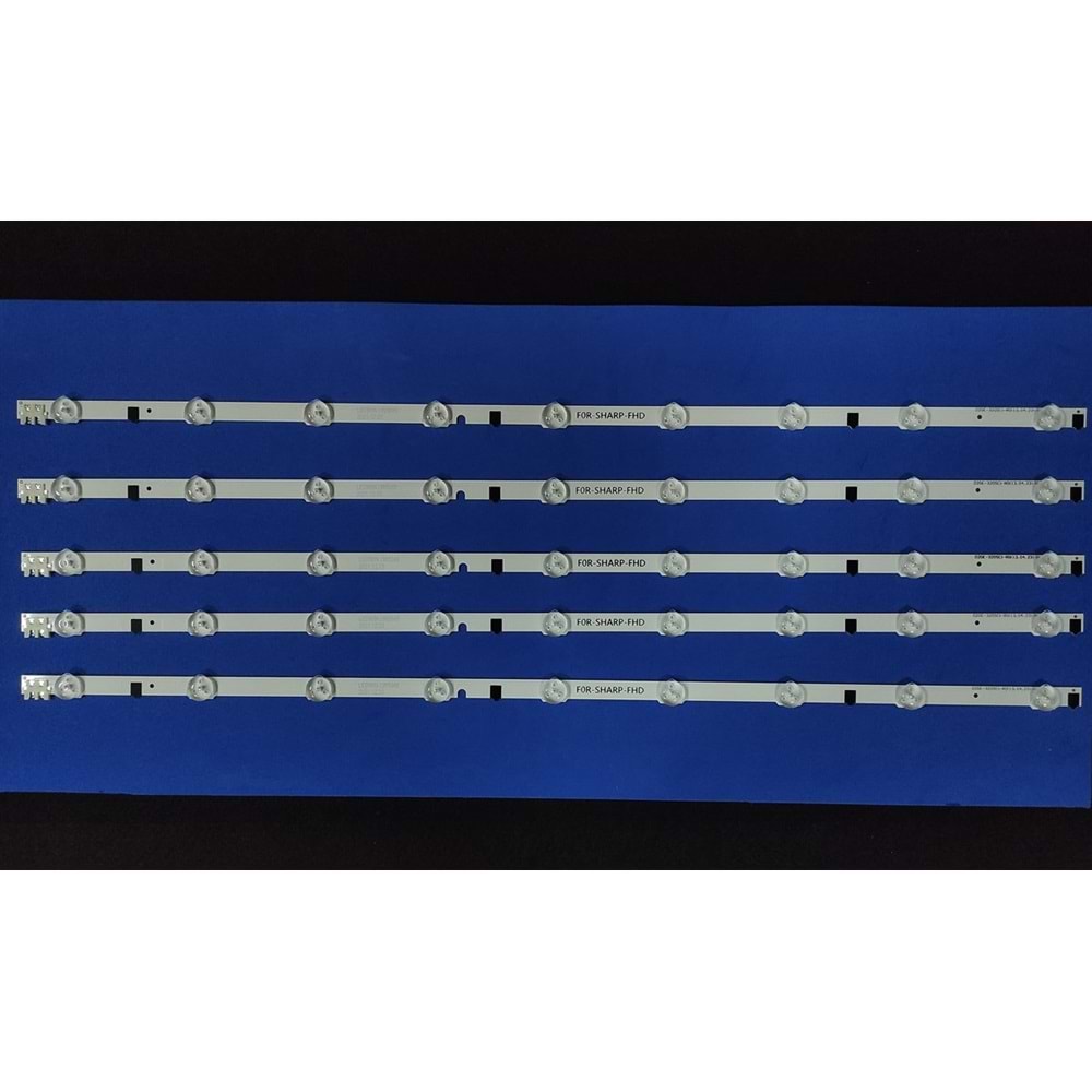 Samsung Tv LED BAR 32 inç 5 li tkım 5x65,8cm uyumlu tv kodları UE32F5570, UE32F4500, UE32F4000, UE32F5070SS, UE32F4000AW, UE32F5570SS, UE32F5500AW, UE32F5500UE2F5000-UE32F5000-UE32F5300-UE32F5500-UE32F5700-HF32BGS 284142-F2 ( Sharp panel )