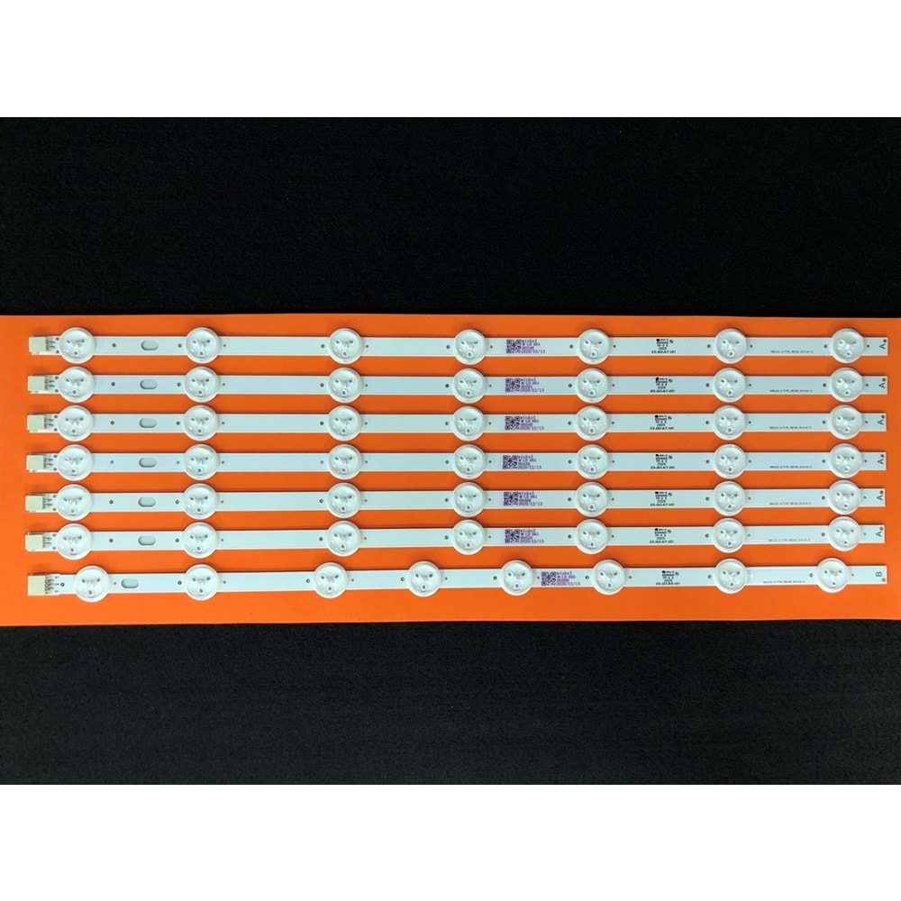 Vestel Regal Seg Hi-levelTv LED BAR 49 inç 7 li takım A-6x46cm B1x46cm uyumlu tv kodları 49FA5000 LED TV 282DLB/MB82S V10094699, VESTEL SMART 49FA7000 LED TV 282DLB/MB96 V10094979, VESTEL SMART 49FA7000 LED TV282DLB/MB95M V10095953, 284163-E14