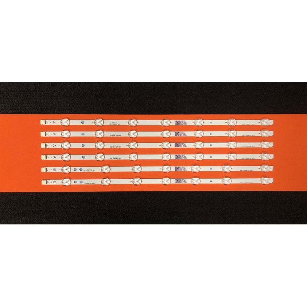 Vestel Regal Seg Hi-levelTv LED BAR 50 inç 6 li takım A-4x45,4cm B2x45,4cm uyumlu tv kodları VST 4K SM.50UD8400 SM.LED TV292DLB/MB130, VESTEL 4KSM.LED TV 50UB8300 292DLB/MB120, VST 4KSMART 50UB8300 LED TV 292DLB/MB120, VESTEL 4K 50UD6300 284167-E15