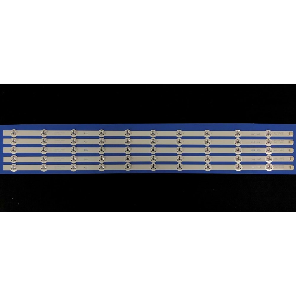 Vestel Seg Hi-level Finlux Tv LED BAR 40 inç 5 li takım A/C-5x79cm uyumlu tv kodları 40UA9300 , 40UA8900 , 40UA9000 LED BAR BACKLIGHT , 400DLED_SLIM_REV01 , VES400QNSS-2D-U0110098466 10096743 40UA9300 40UA8900 40r8070u 40UA8300 284173-D11