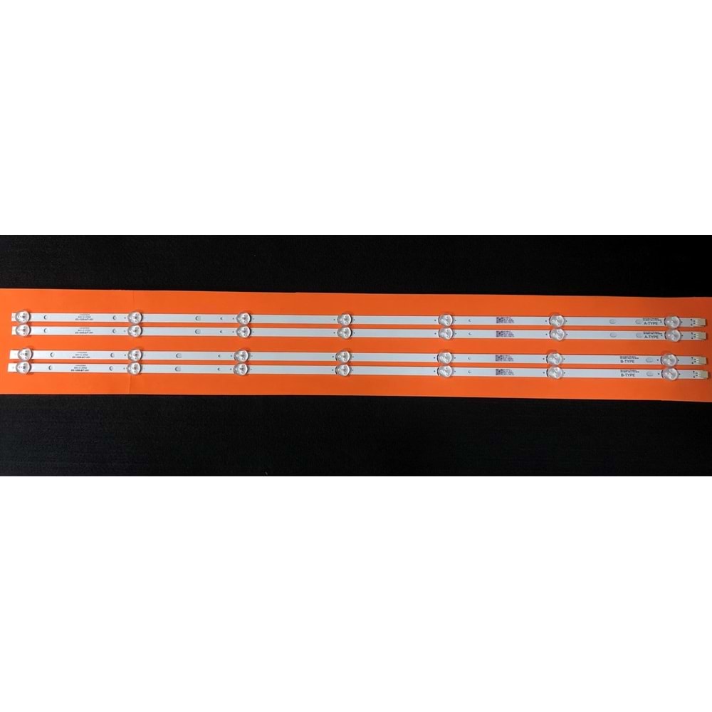 Vestel Seg Hi-level Finlux Tv LED BAR 43 inç 4 lü takım A7m--2x80,3cm B7m-2x80,3 cm uyumlu tv kodları 43FD7300 LED TV290DLBN/MB110S ZP_17MB110 43280DLBN, 43