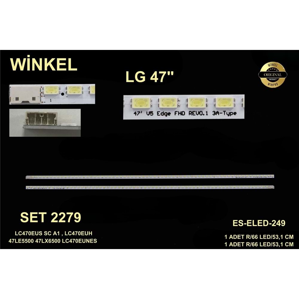 LG Slim Led Bar 47 inç 2x53,1cm 66 Ledli Tv Led Bar 284337-Z15