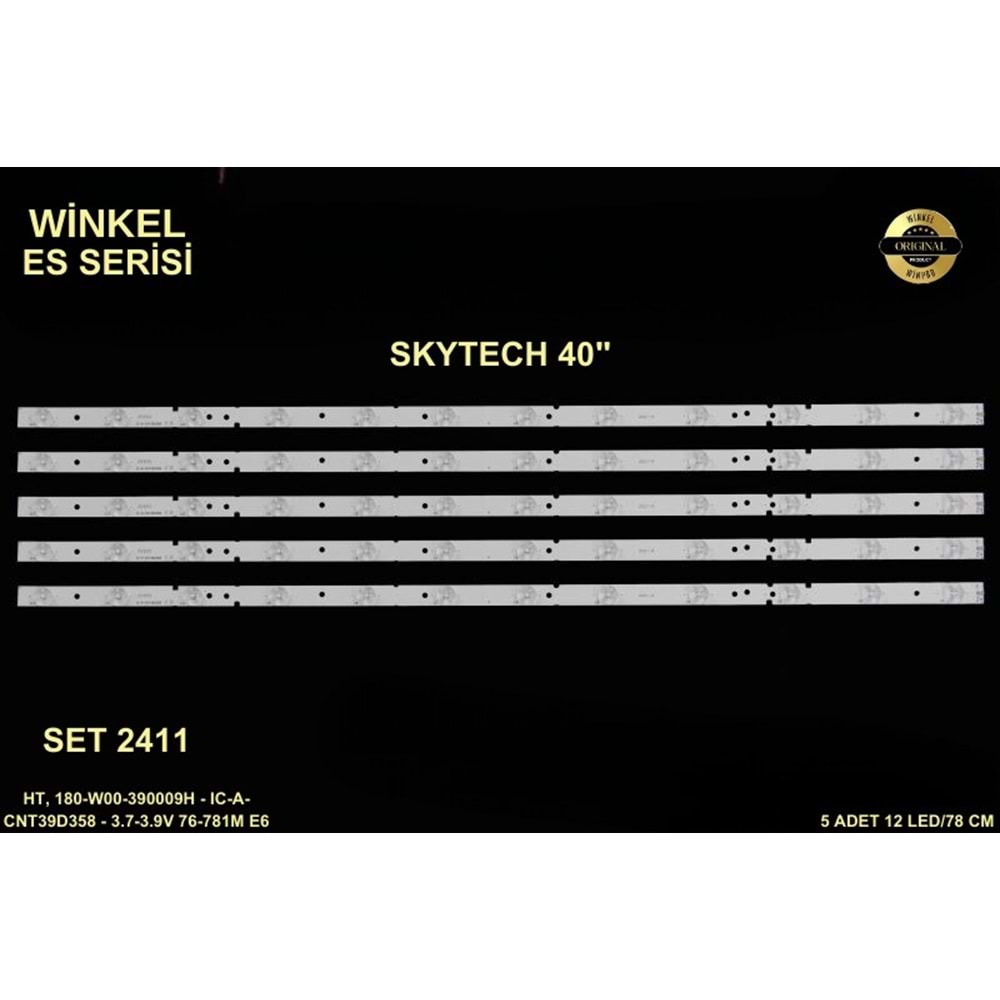 Skytech Tv LED BAR 40 inç 4 Lu Takım 5 X 78 CM 12 Mercek 284557 - R17