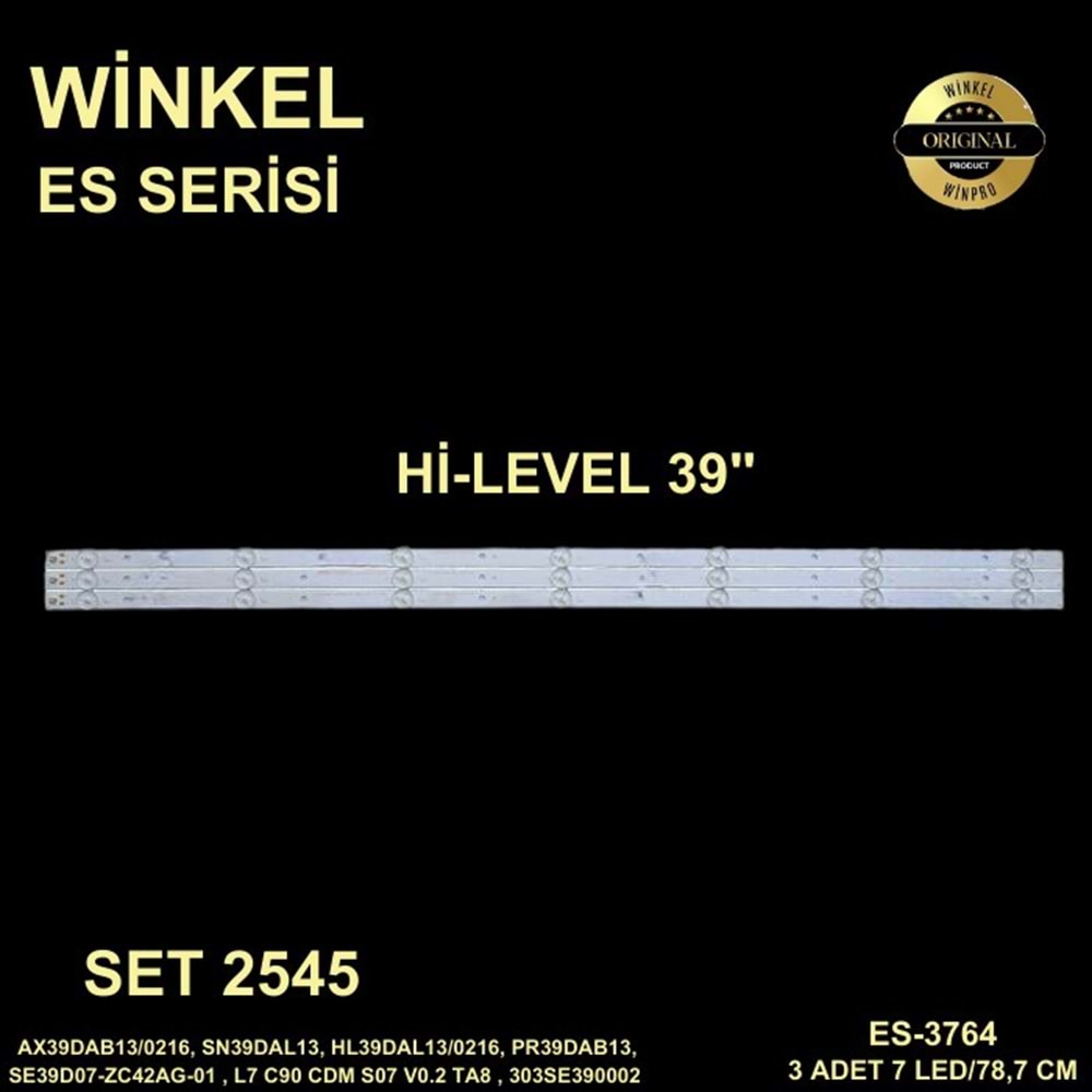 Sunny hi-level Tv LED BAR 39 inç 3 Lü Takım 3 X 78,7 CM 7 Mercek 284621-U23