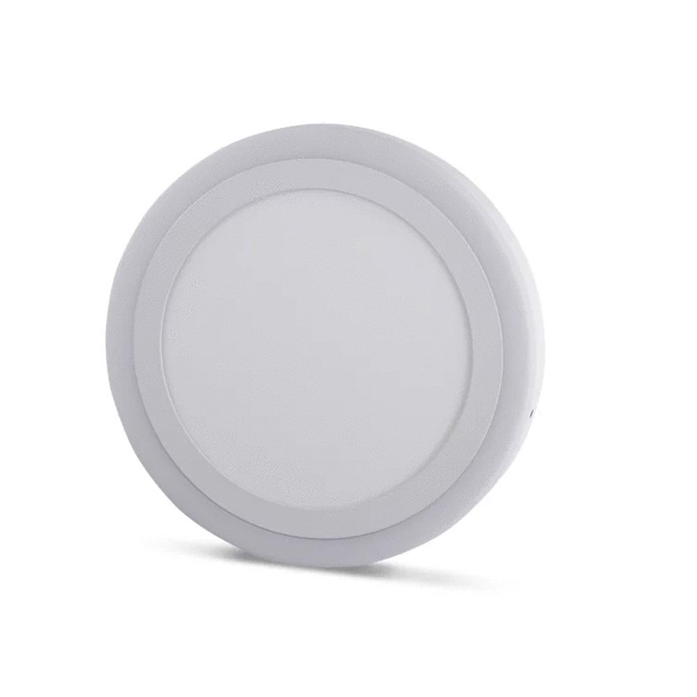 Zmr 12w Beyaz Kasa Sıva Üstü Led Armatür 6500K 312083