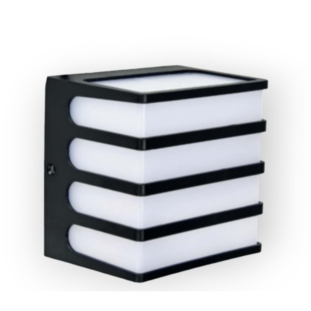 Horoz CUBE-G 8W 4200K SİYAH BAHÇE ARMATÜRÜ 076-069-0008 312139