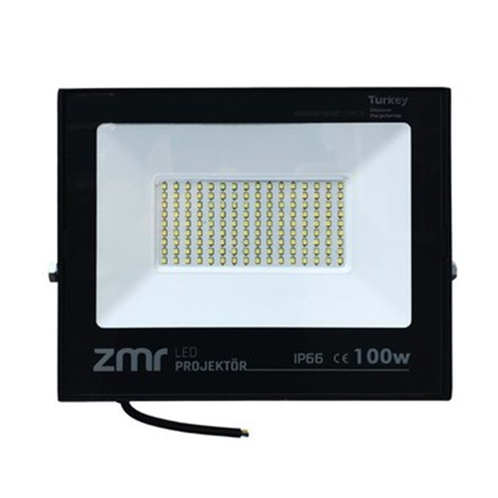 Zmr 100 Watt 6800K Beyaz Işık Smd Led Projektör 100W 314026