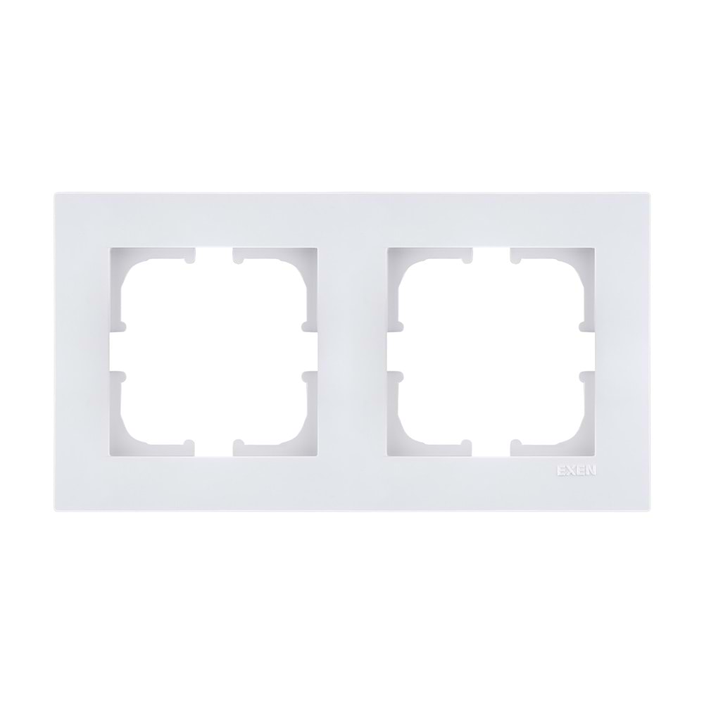 EXEN KARELL BEYAZ İkili Çerçeve 200-010000-102 321057
