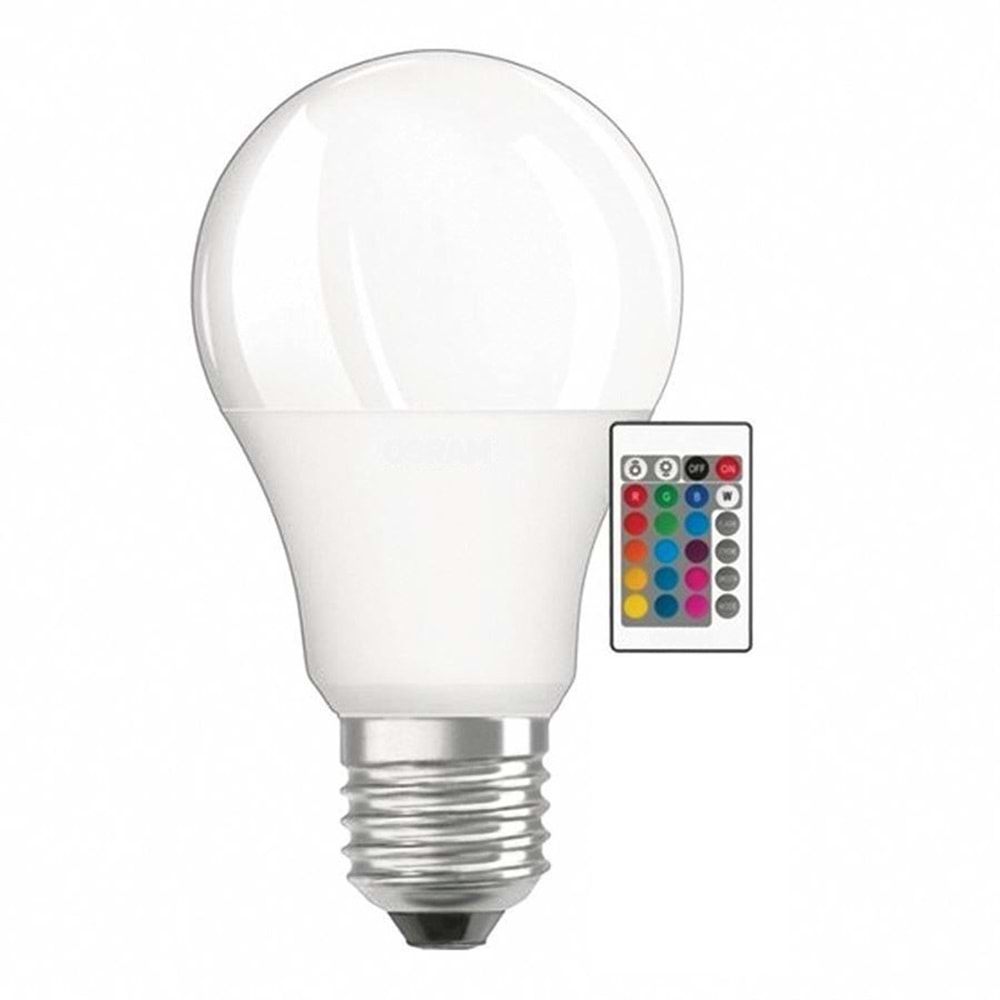 Rgb Led Ampul 10 W E27 Duy Dımmerlı Uzaktan Kumandalı 333028