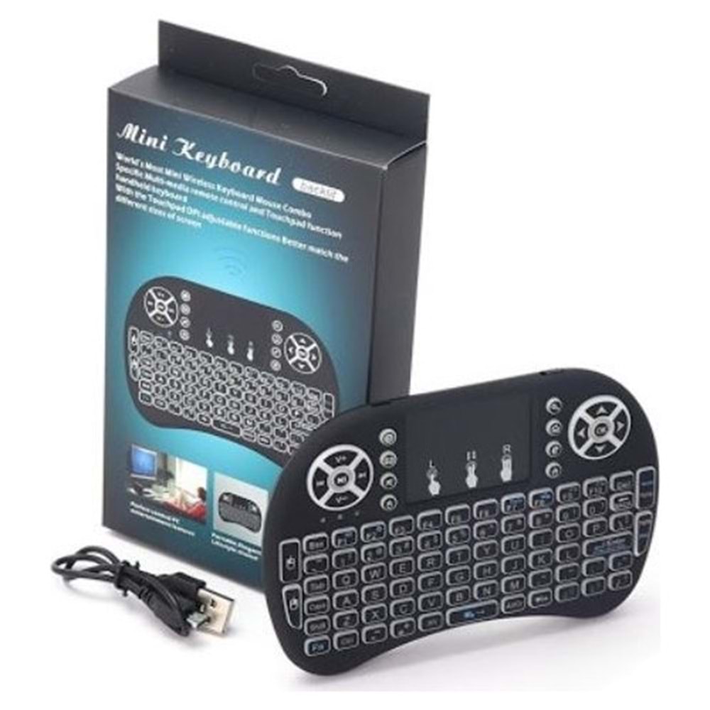 Platoon PL-391 Smart Tv Kablosuz Dokunmatik Mini Uzaktan Kumanda Klavye 411016