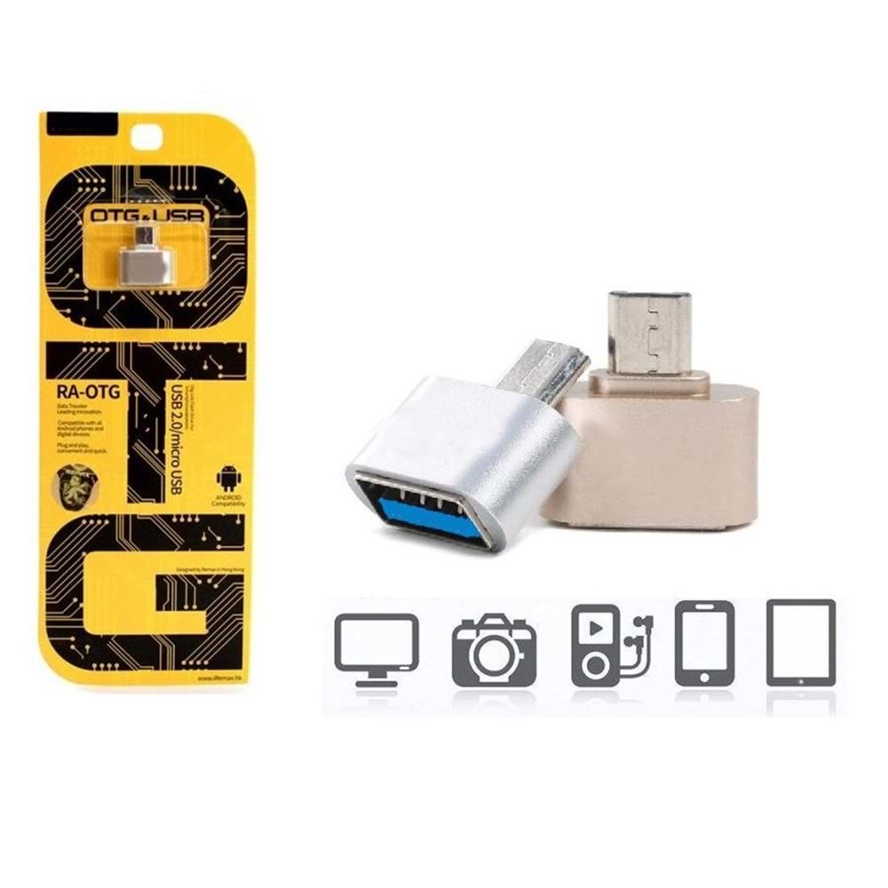 Otg Micro Usb Çevirici HD-4456K 560018