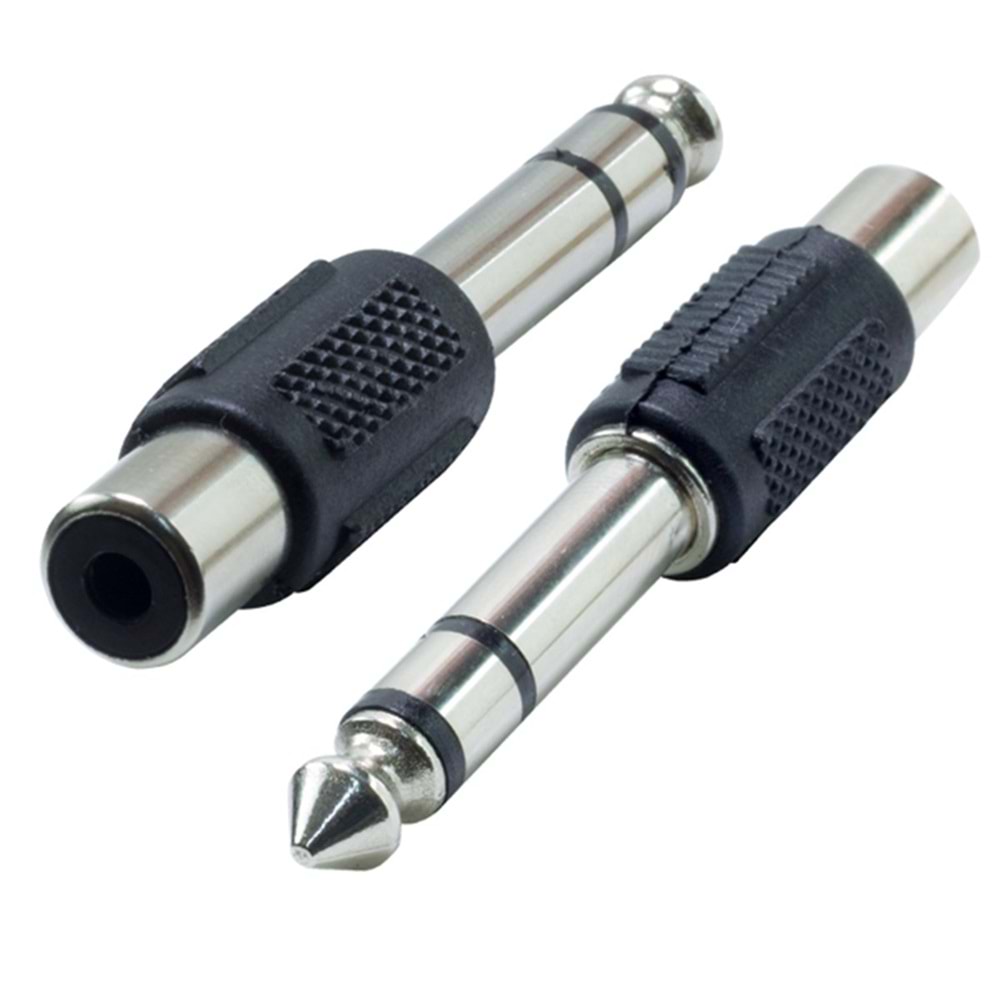 6,3 Mm Stereo Erkek - 1 Tos Dişi Jack 631043