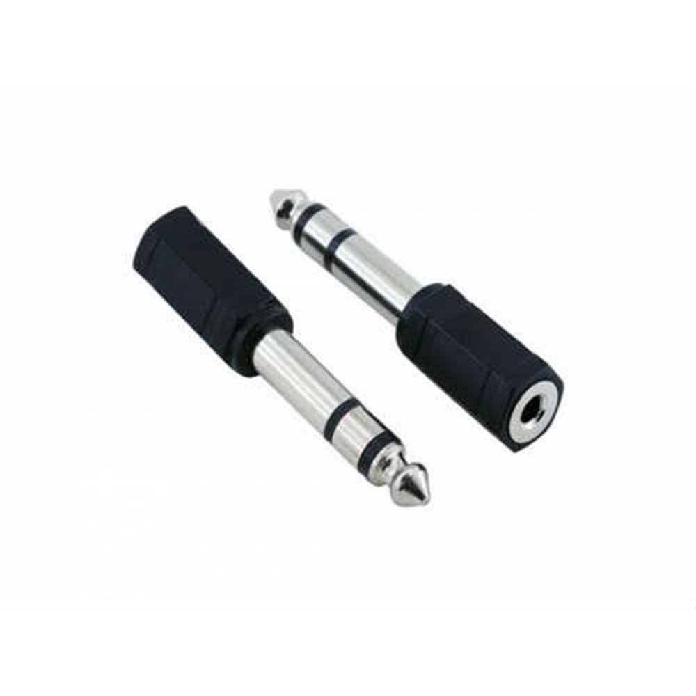 6,3 mm Stereo Erkek-3,5 mm Stereo Dişi Çevirici 631076