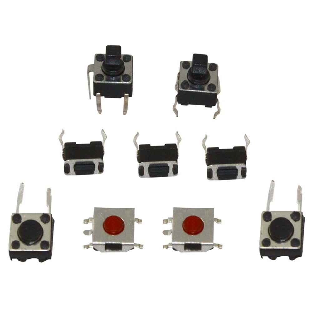 C9 Buton - Mini Tact Buton 4P SMD 652094