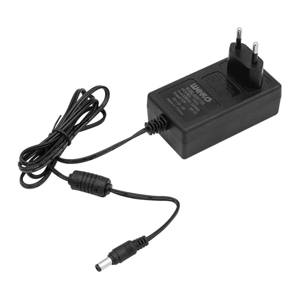 Rewel 12 volt 3 amper 5.5*2.5 Uçlu Priz Tipi Adaptör (7965) 662025
