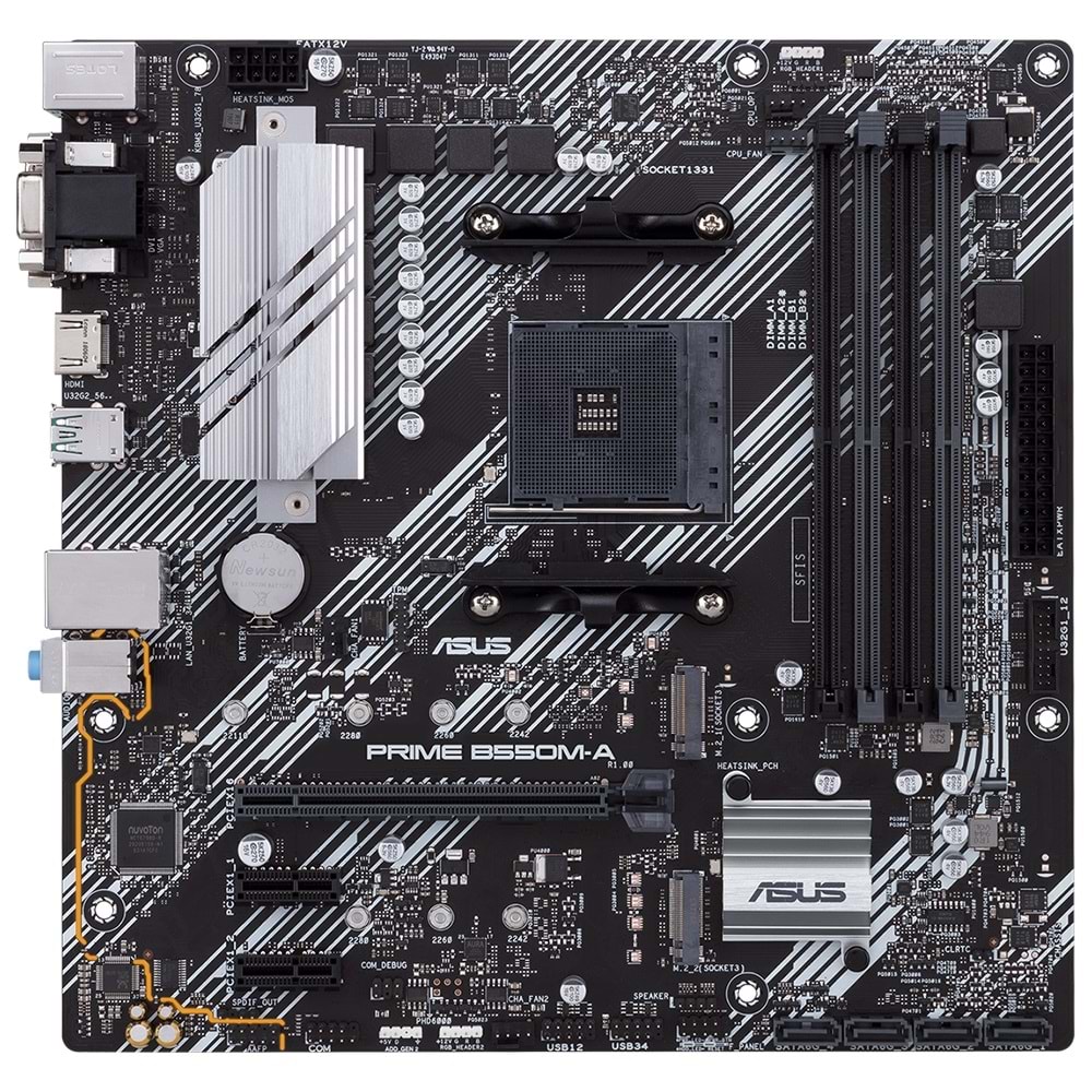 ASUS PRIME B550M-A DDR4 4600Mhz mATX AM4