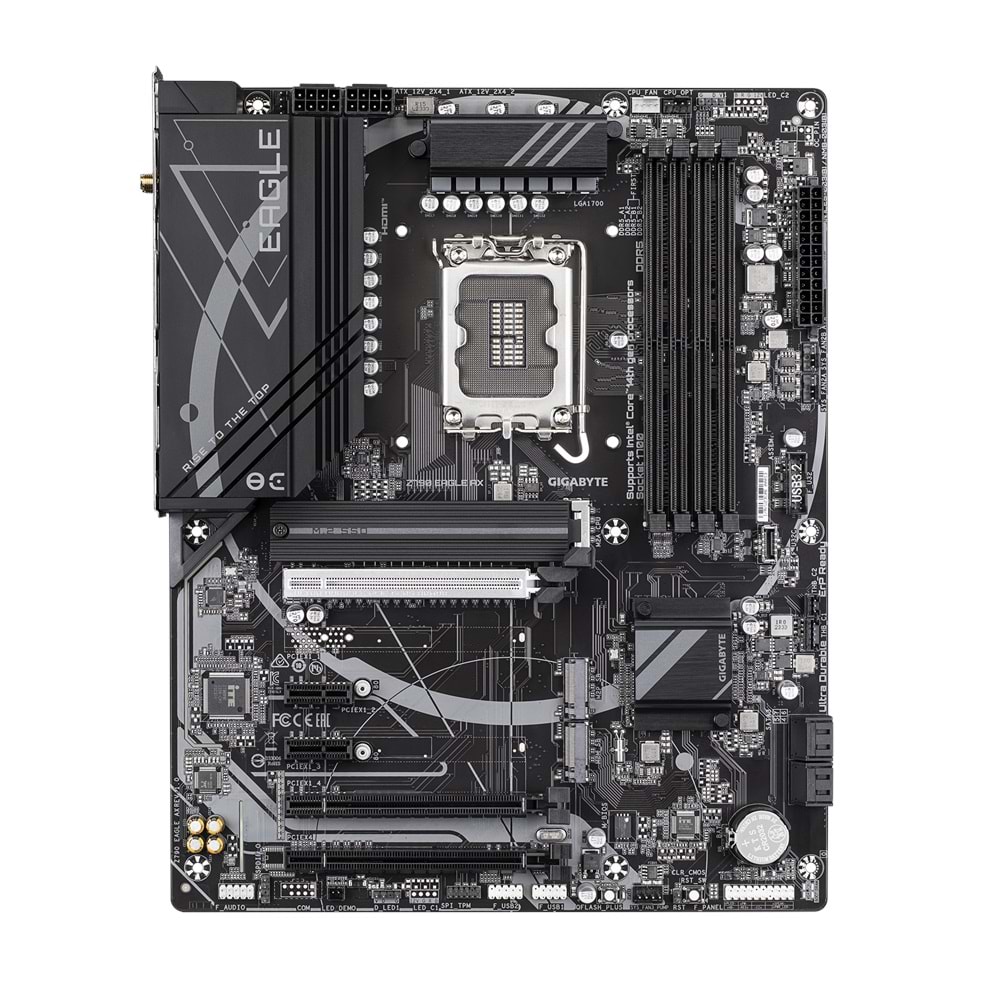 GIGABYTE Z790 EAGLE AX DDR5 7600MHZ(OC) M.2 1700P