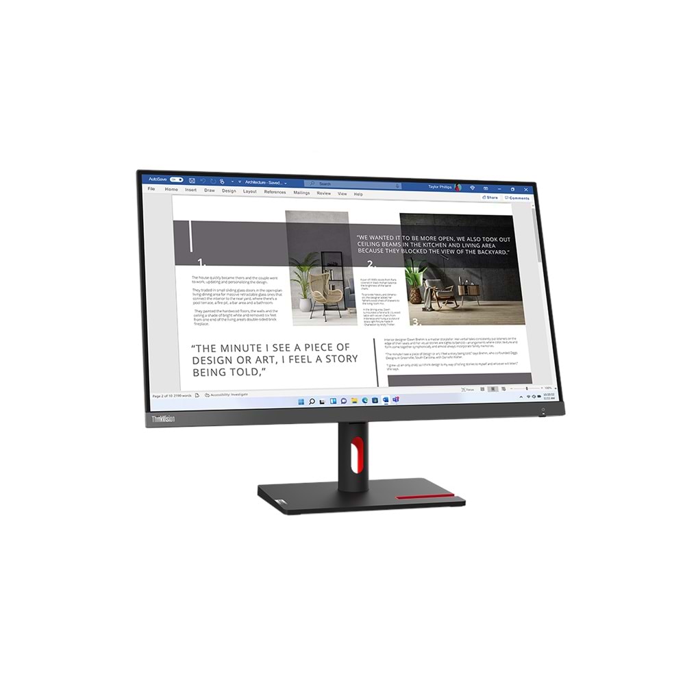 27 LENOVO S27i-30 63DFKAT4TK FHD 4MS 100HZ 2xHDMI 1xVGA