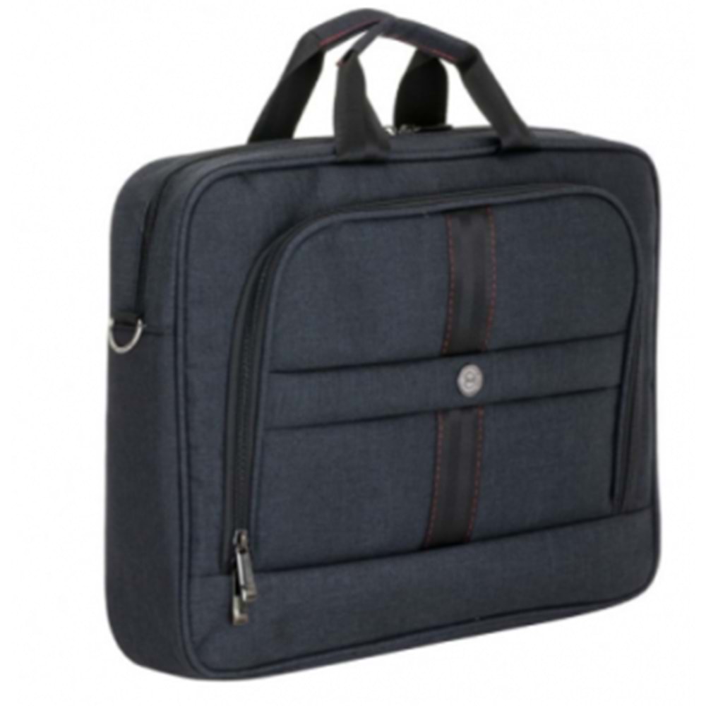 PLM SANTORİ 15.6" SİYAH NOTEBOOK ÇANTASI