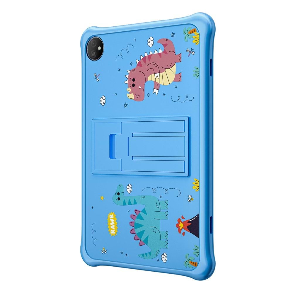 Blackview Tab30KIDS Tablet 10.1"/6 GB/64 GB/8 MP/Android13+Kılıf Dahil (Mavi)