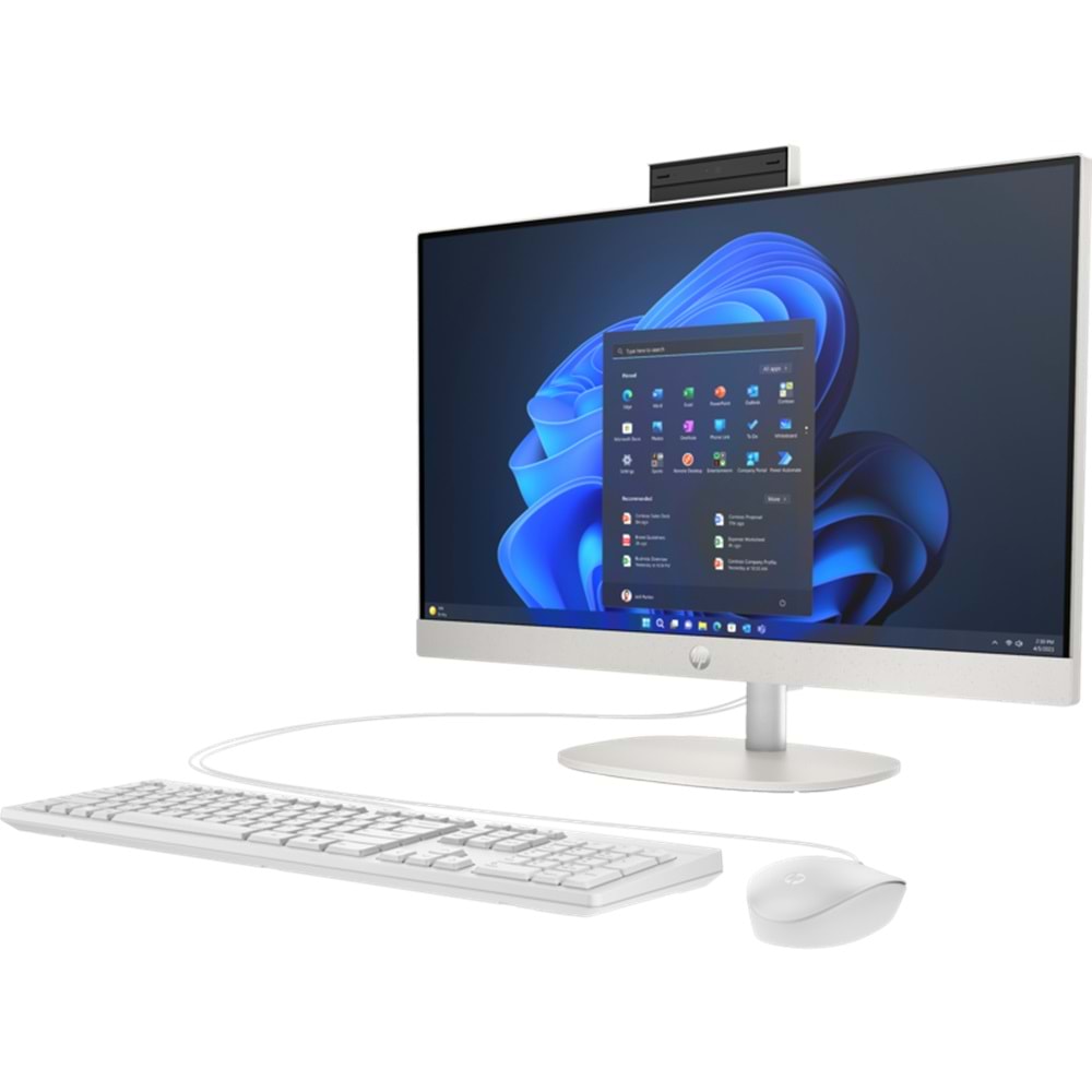 HP AIO 240 G10 884Q3EA i5-1335U 16GB 512GB SSD 23.8''W11PRO BEYAZ