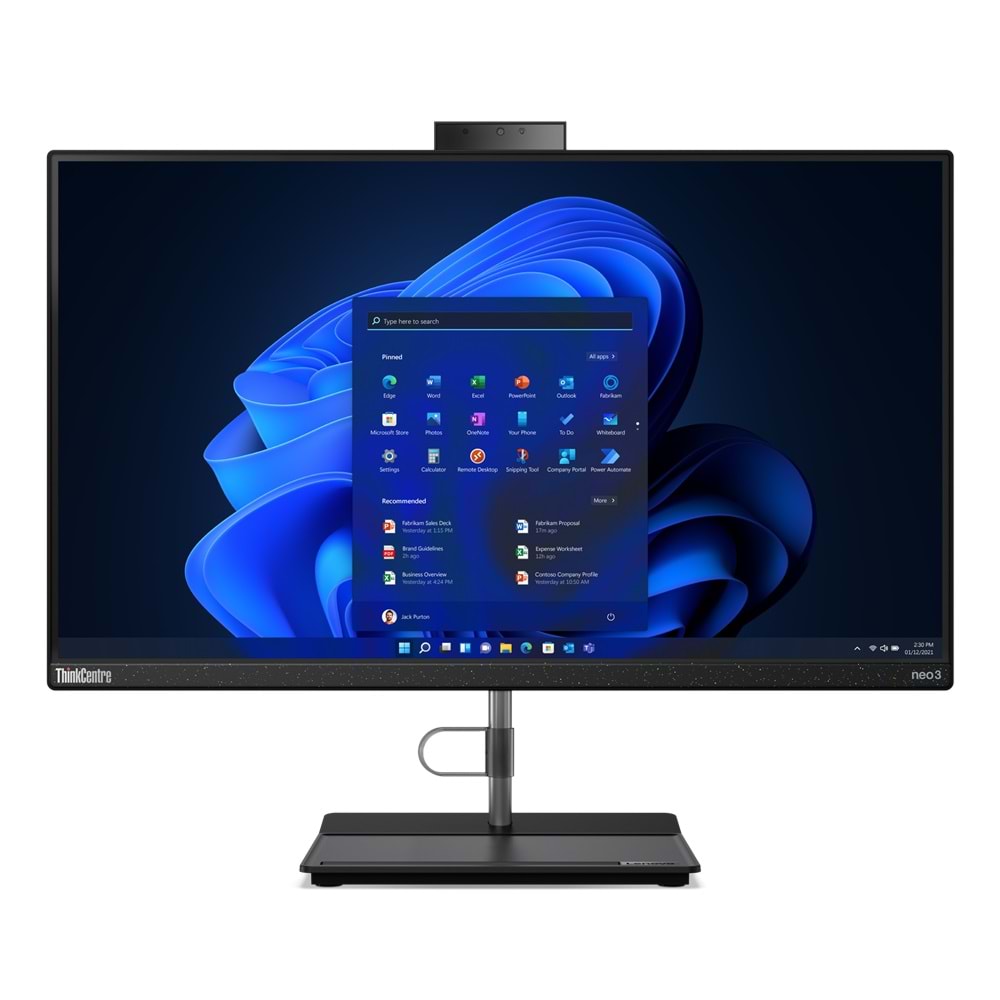 LENOVO NEO 30A 12B30062TX AIO i5-12450H 8GB 256GB SSD 21.5" FDOS