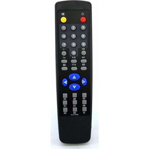 üniversal 909 yan sanayi tüplü tv kumandası 124029-B29