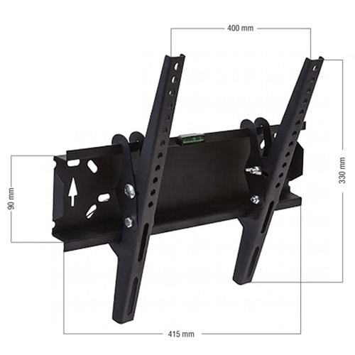 Ramtech AÇILI ASKI APARATI 27 inç ile 42 inç arası uyumludur Lcd Ledtv Kilitli RT-32SA 221005