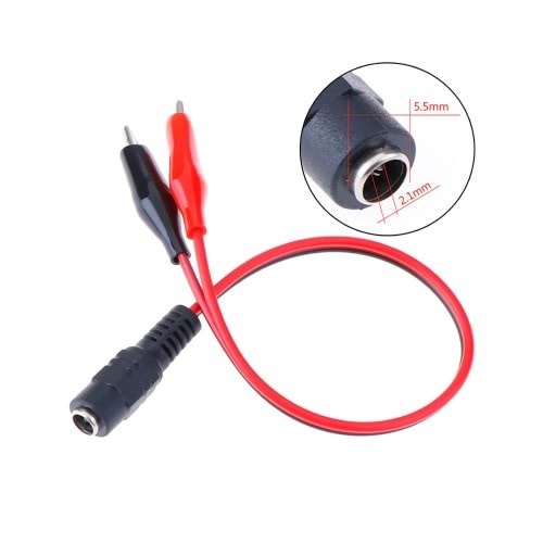 İsotto Dc Çevirici Adaptör 5.5X2.1 Mm Dişi Krokodil Maşa 249032