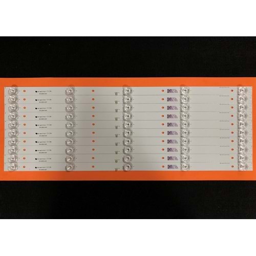 Sunny Tv LED BAR Takım 10 lu 5 ledli 53.3 Cm uyumlu tv kodu MS-L1543 V2 - A3 188-192LM 6.4-6.6V 1M WR - 35260 2187 284100-A2