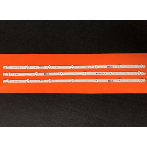 Sunny Tv LED BAR Takım 3 lü takım 6lı 7 li mercekli uyumlu tv kodları AX032DLD12AT022-TM, SUNNY SN032DLD12AT033-SM, SN032DLD12AT033-TM 34532 34531 284104-A5