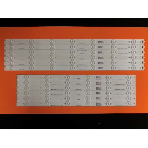 Sunny Tv LED BAR 12 li takım 6x45,7 cm 6x53,9 cm uyumlu tv kodları SVJ500A33 _ REV06 _ 13LED_L_TYPE_140805 - 50D3000/D2000 284113-A13