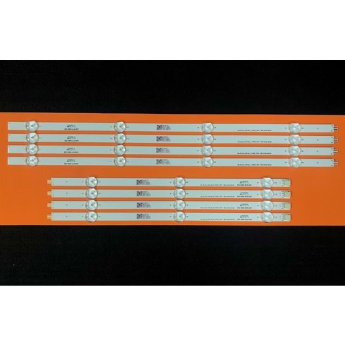 Arçelik Beko Grundig Tv LED BAR 8 li takım 4x36 cm 4x49 cm uyumlu tv kodları A43L 8740 5B A43L 8752 5S, A43L 8740 5B A43L 8752 5S, 43 VLX 7730 SP, B43L 8752 5S 284114-C12