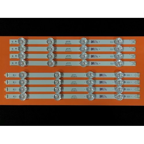 LG Tv LED BAR 8 li takım A-4x40,2 cm B-4x43,2 uyumlu tv kodları 42LB620V, 42LB580N, 6916L-1710A, 6916L-1957A 42LB580V, 42LB582V, 42LB652V, 42LF580N, 42LF650V, 42LB650V-ZN, 42LB630V-ZA, 42LB561V-ZE, 42LB629V-ZM, 42LB561V-ZC, 42LB552V-ZA, 42LB56 284126