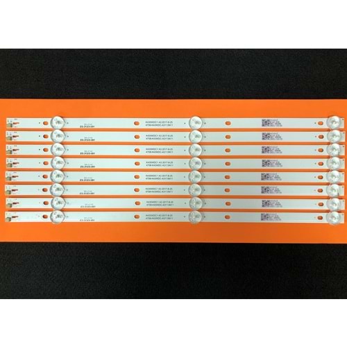 Philips Tv LED BAR 43 inç 8 li takım 3m-8x39cm uyumlu tv kodları 43BDL4012N/62 , LE43M3570 Sony 43bdl4012n/62, Philips 43DL4012N/62 K430WDK3 K430WDC1 A3 , A1113N11 43BDL4012N/62 , LE43M3570 K430WDK3 K430WDC1 284183-G1