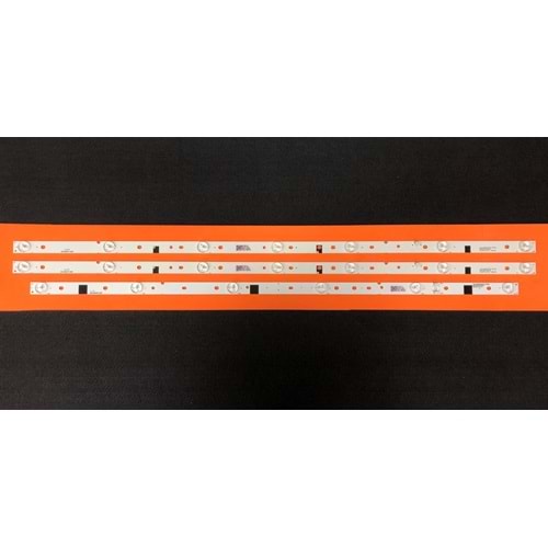 Yumatu Tv LED BAR 39 inç 3 lü takım A7m 2x73,2cm B6m 1x68,4 uyumlu tv kodları JS-D-JP3920-071EC E39F2000 E39D1000 (68,5 CM) YUMATU 39'' 36112 284200-H2