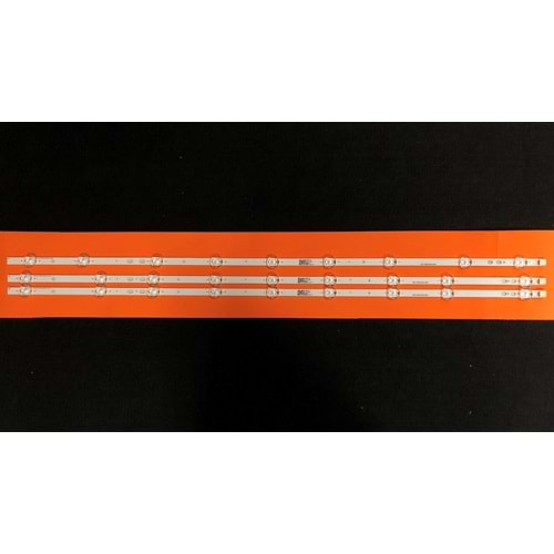 Vestel Tv LED BAR 40 inç 3 lü 2a 1b 74,6 cm takım uyumlu tv kodları 40R500U, 40R5000U, LT-40C860 - 40UB8600 - 40SCU9000 10118213 10121912 LT-40K890 284269-D7