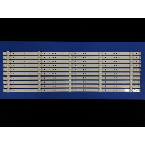 Arçelik Tv LED BAR 58 inç 10 lu takım 10x5m 53,3 cm uyumlu tv kodları 58 GCU 8900B 58 GCU 8905B A58L 8870 5B, B50L 8870 5S , APT-LB17038-58G3-1.2, JL.D58051330-202AS-M V580DJ4-MD158GCU8905B 284274-C10
