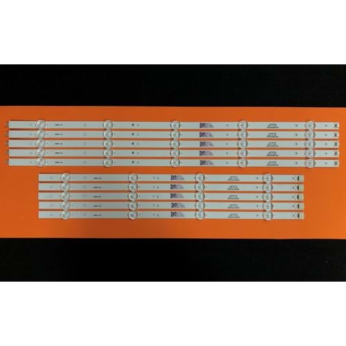 Philips Tv LED BAR 49 inç 10 lu takım uyumlu tv kodlarıLG 47LS5400 LG 47LS4600 Panasonic TX-L47ETW5 JLOS72 E9 , GBB29MO93E 49PUS6412 284283-G13
