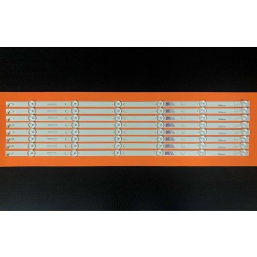 Awox Philips Tv LED BAR 55 inç 8 li takım uyumlu tv kodları K550WDC1 U5600STR K550WDC1 A2, K550WDC1 A1 U5600STR 55PUF6022/T3 55TFH5510 284284-H10