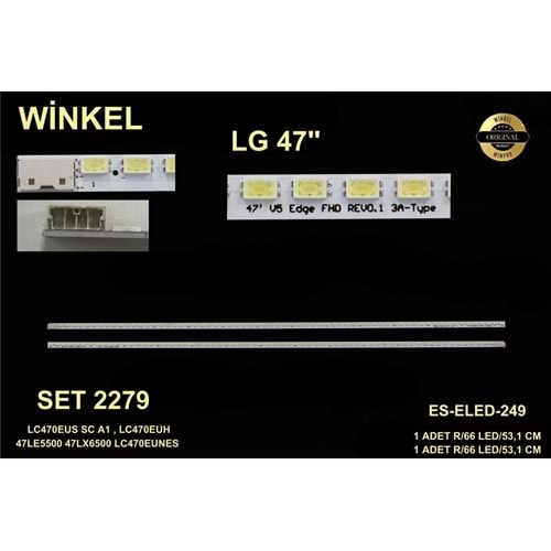 LG Slim Led Bar 47 inç 2x53,1cm 66 Ledli Tv Led Bar 284337-Z15